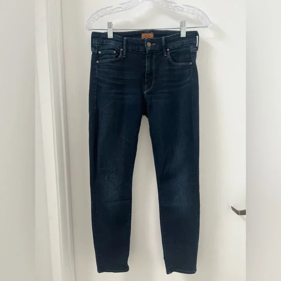 Mother Denim The Looker Crop in Coffee Tea or Me Size l - Picture 2 of 9